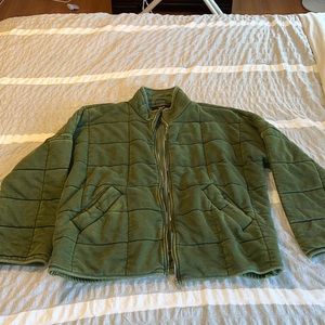 Forever 21 Quilted Zip Up Jacket - Free People Dupe